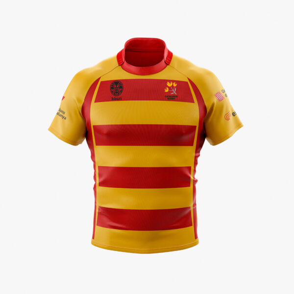 camiseta rugby oficial cataluña frente