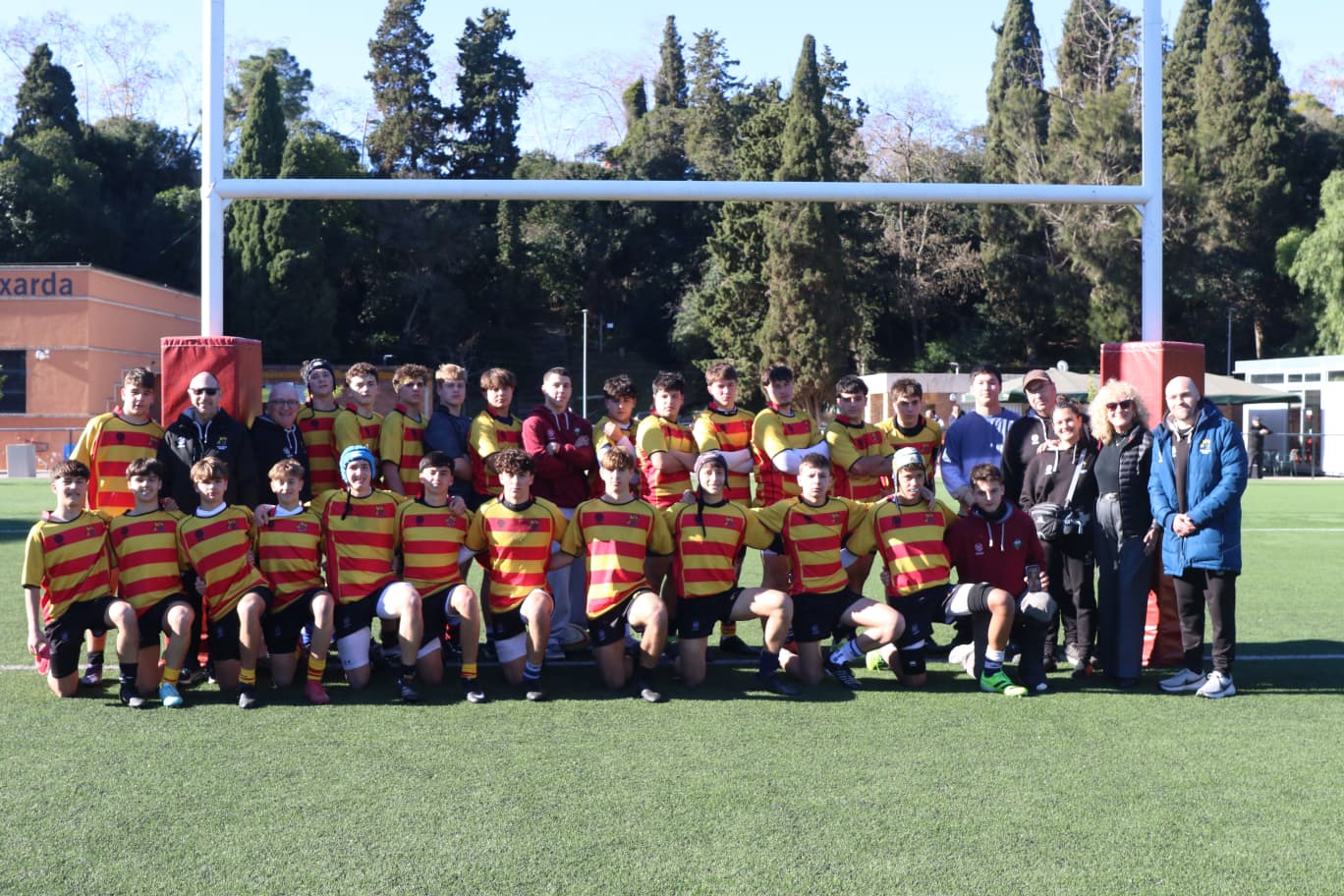 La selecció S16 després de la victòria. Jaume Andreu WhatsApp Image 2026-01-11 at 12.48.37